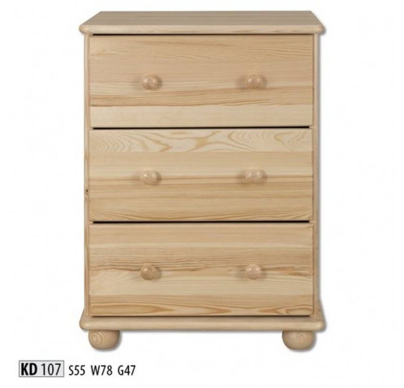 JVmoebel Kommode Natur Möbel Nachttisch Vollholz Handarbeit Nachtschrank Holz, Made in Europa JVmoebel Kommode Natur Möbel Nachttisch Vollholz Handarbeit Nachtschrank Holz, Made in Europa von JVmoebel