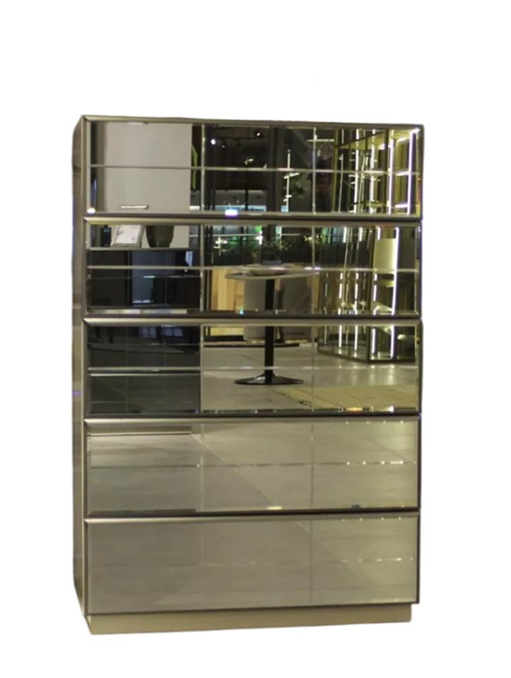 JVmoebel Kommode Schlafzimmer-Kommode in Weiß-Grau - Modernes Design Sofort (1 St) von JVmoebel