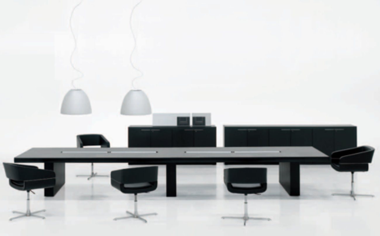 JVmoebel Konferenztisch, Tisch Büro Design Holz Besprechungs Konferenztisch Bürotisch von JVmoebel