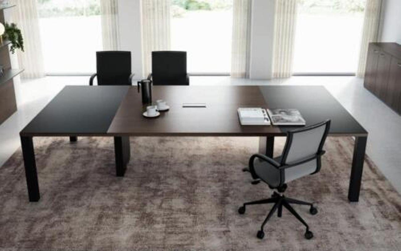 JVmoebel Konferenztisch, Tische Tisch Büro Design Holz Besprechungs Möbel Konferenztisch Büromöbel Frezza von JVmoebel