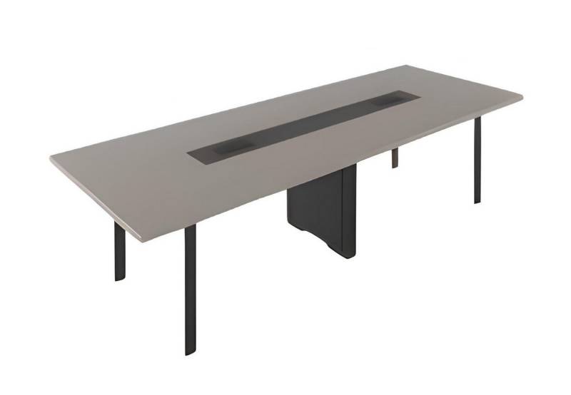 JVmoebel Konferenztisch Moderner Konferenztisch Büromöbel komfortable Schreibtische schwarz (Konferenztisch), Made in Europa von JVmoebel