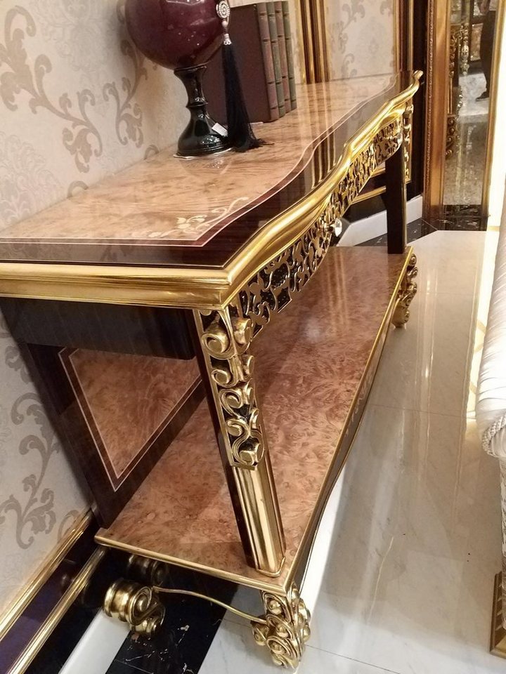 JVmoebel Konsolentisch Baroque Rococo New Console Table Wooden Dressing Table (Konsolentisch), Made in Europa von JVmoebel