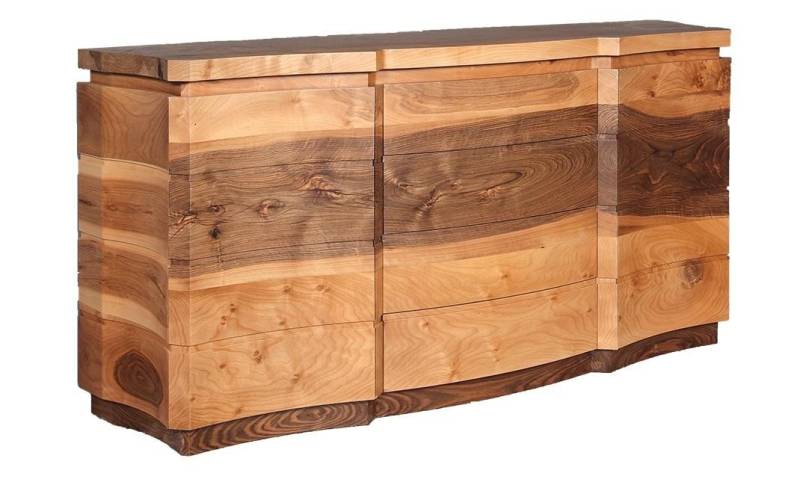 JVmoebel Konsolentisch Braune Holz-Konsolentisch modern elegant für Flur Wohnzimmer Büro, Made in Europe von JVmoebel