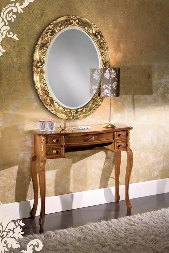 JVmoebel Konsolentisch Eleganter Holz Schminktisch im klassischen Design, braun (1-St., Nur Konsolentisch), Made in Europa von JVmoebel