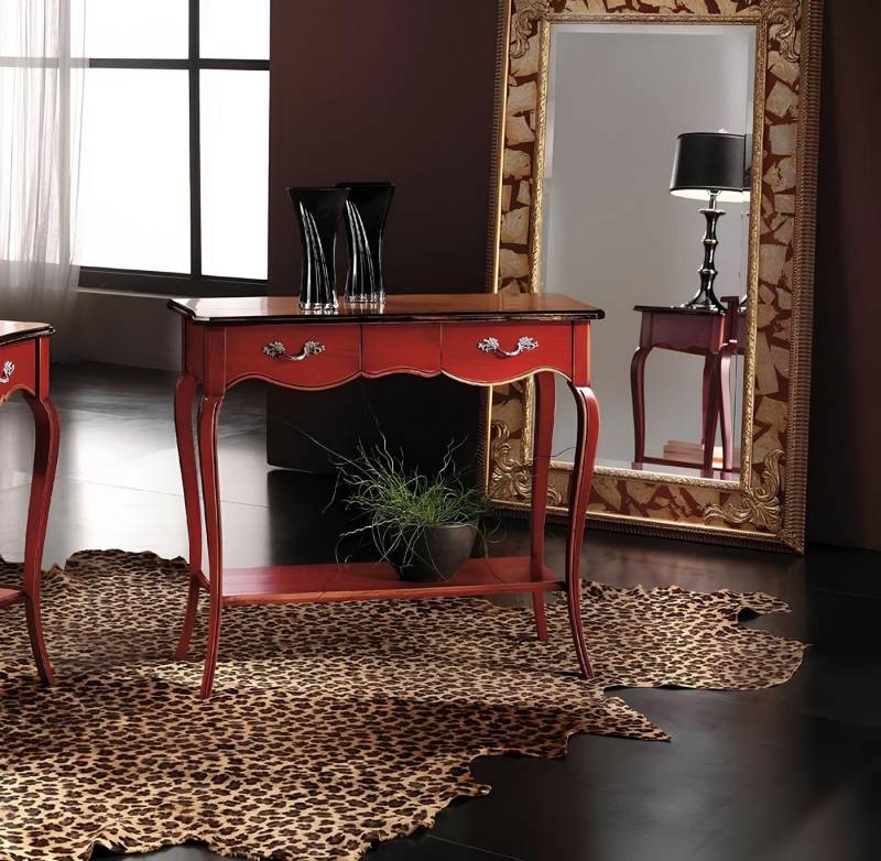 JVmoebel Konsolentisch Holz Beistelltisch Konsole Wandtisch Möbel Braun Tische, Made in Europa von JVmoebel