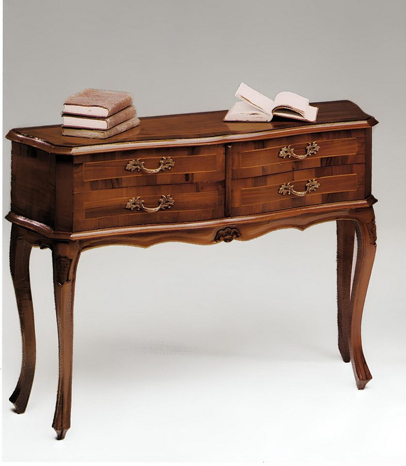 JVmoebel Konsolentisch Holztisch Schminkkonsole Konsolentisch in Braun, Made in Europa JVmoebel Konsolentisch Holztisch Schminkkonsole Konsolentisch in Braun, Made in Europa von JVmoebel