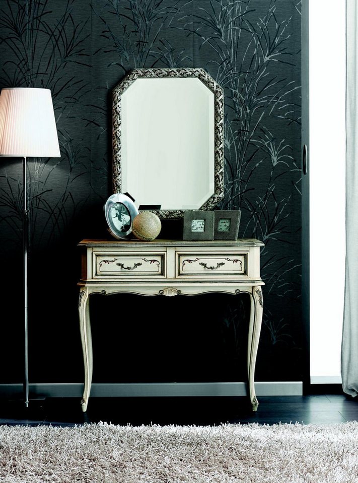 JVmoebel Konsolentisch Klassischer Barock Konsolentisch Wandtisch weiß aus Holz, Made in Europa JVmoebel Konsolentisch Klassischer Barock Konsolentisch Wandtisch weiß aus Holz, Made in Europa von JVmoebel