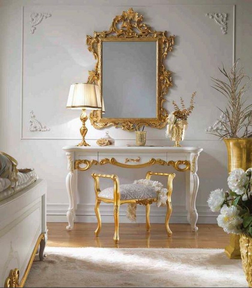 JVmoebel Konsolentisch Klassisches weißes Sideboard für Flur und Wohnzimmer, Made in Europa JVmoebel Konsolentisch Klassisches weißes Sideboard für Flur und Wohnzimmer, Made in Europa von JVmoebel