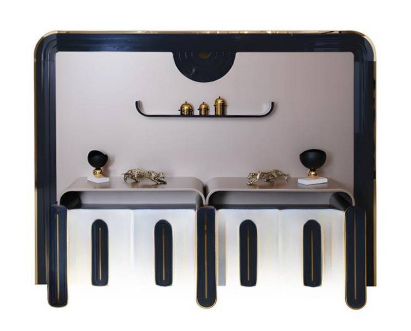JVmoebel Konsolentisch Konsole Wandtisch Beistelltisch Ablagetisch Wandkonsole Konsolentisch (1-St., Konsolentisch), Made in Europa von JVmoebel