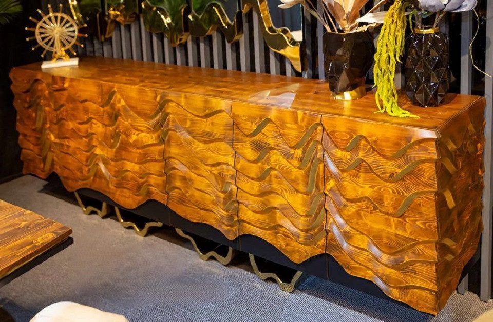 JVmoebel Konsolentisch Luxus Sideboard xxl Sideboard Kommode Anrichte Sideboards Schrank (1-St., Konsole), Made in Europa von JVmoebel
