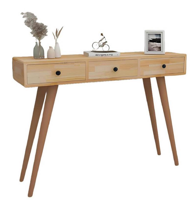 JVmoebel Konsolentisch Modern Hochwertig Konsolentisch Beige Holztisch Wohnzimmer Designer (1-St., Konsolentisch), Made in Europa von JVmoebel