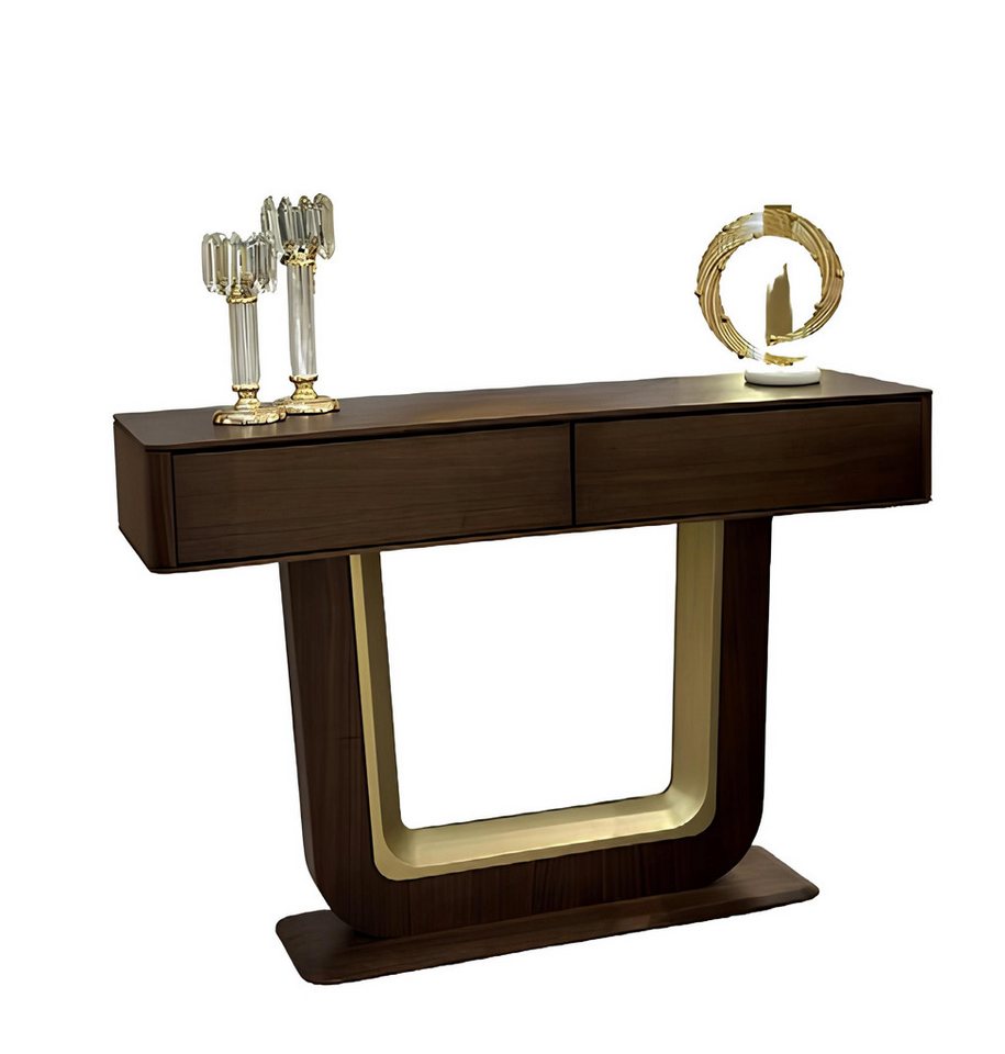 JVmoebel Konsolentisch Modern Konsolentisch Braun Schick Konsole Wohnzimmer Möbel Sideboard (Konsolentisch), Made in Europa von JVmoebel