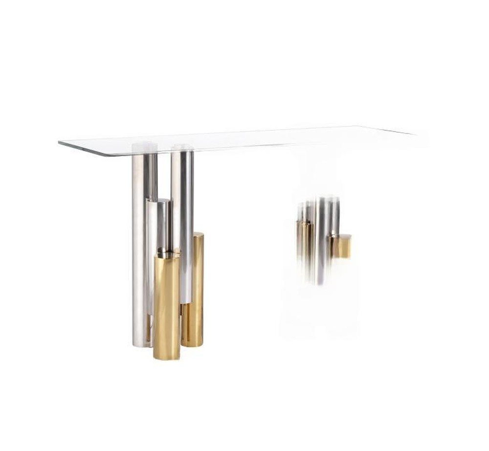 JVmoebel Konsolentisch Moderne Glas-Kommode für das Wohnzimmer als Konsolentisch (1-St., Konsolentisch), Made in Europa von JVmoebel