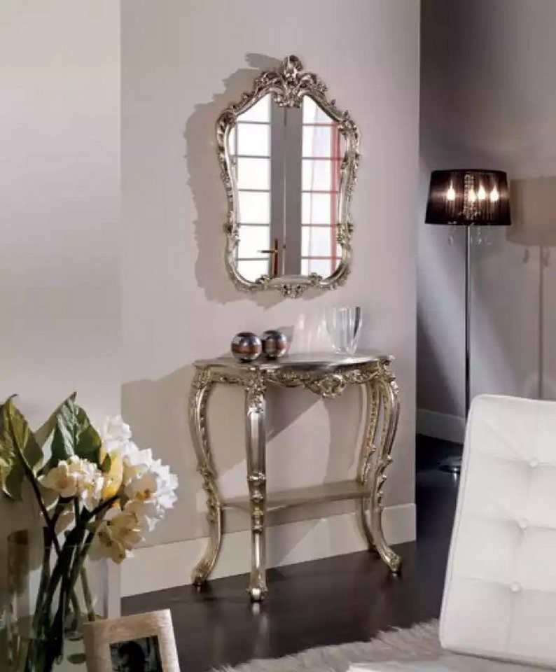 JVmoebel Konsolentisch Schminkkommode mit Spiegel 2-teiliges Schlafzimmermöbel Set (2-St., 1x Konsole + 1x Spiegel), Made in Europa von JVmoebel