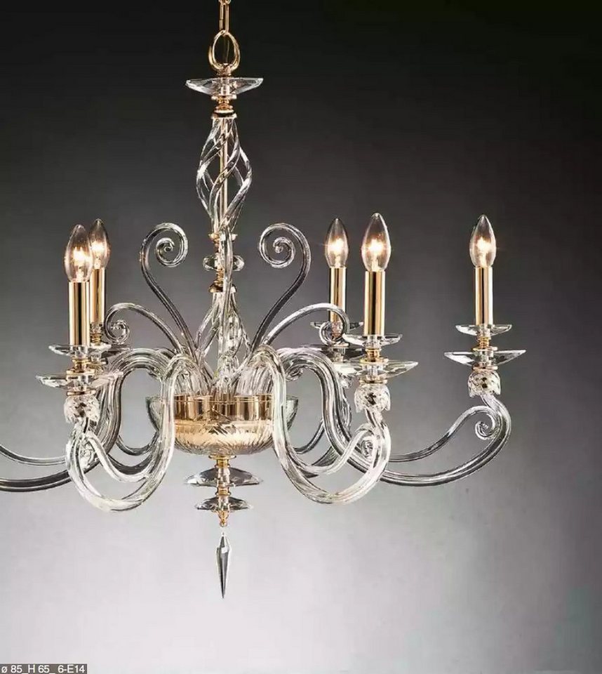 JVmoebel Kronleuchter Deckenleuchte Luxus Kronleuchter Kristall Lampe Hängeleuchte Lampe, Keine Funktionen, Leuchtmittel wechselbar, Tageslichtweiß, Made in Europa von JVmoebel