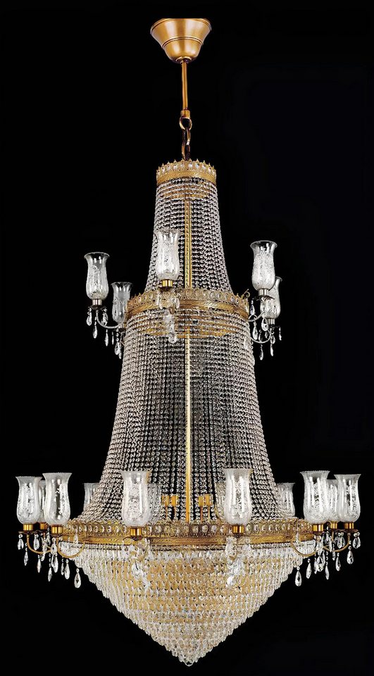 JVmoebel Kronleuchter Große Kronleuchter Luxus Lampen xxl Deckenleuchte 160x285, Leuchtmittel wechselbar, Made in Europa von JVmoebel