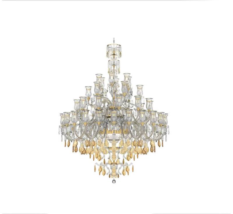 JVmoebel Kronleuchter Großer Kronleuchter Luxus Wohnzimmer Pednel leuchte Beleuchtung, Keine Funktionen, Leuchtmittel wechselbar, Made in Europa von JVmoebel