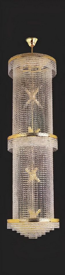 JVmoebel Kronleuchter Hängeleuchte Kronleuchter Deckenleuchte Lampen Kristalllampe 50x200, Leuchtmittel wechselbar, Made in Europa von JVmoebel