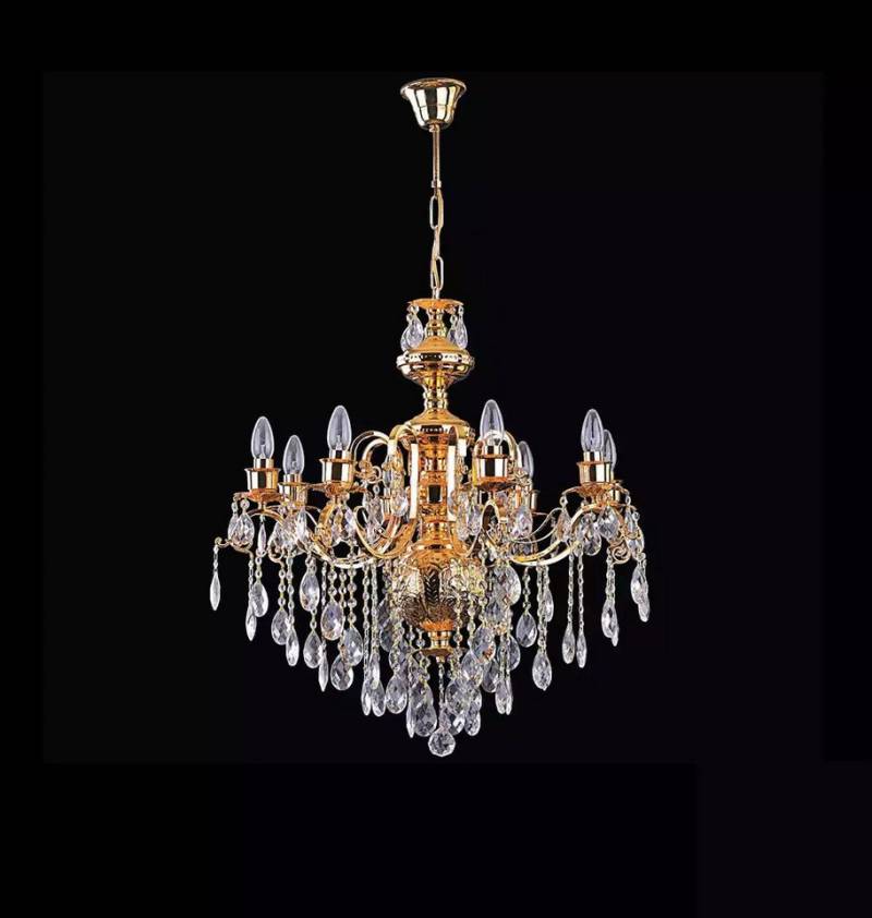 JVmoebel Kronleuchter Hängeleuchte Kronleuchter Kristalllampe Deckenleuchte Lampen 72x100, Leuchtmittel wechselbar, Made in Europa JVmoebel Kronleuchter Hängeleuchte Kronleuchter Kristalllampe Deckenleuchte Lampen 72x100, Leuchtmittel wechselbar, Made in Europa von JVmoebel