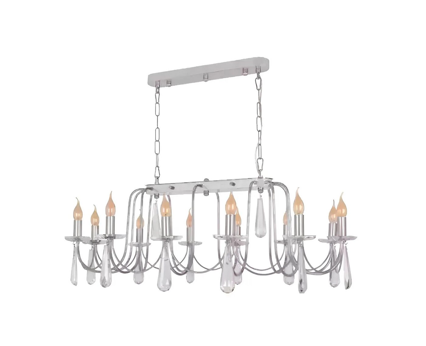 JVmoebel Kronleuchter Kristall Hängeleuchte Kronleuchter Deckenleuchte Lampen 106x80, Leuchtmittel wechselbar, Made in Europa JVmoebel Kronleuchter Kristall Hängeleuchte Kronleuchter Deckenleuchte Lampen 106x80, Leuchtmittel wechselbar, Made in Europa von JVmoebel