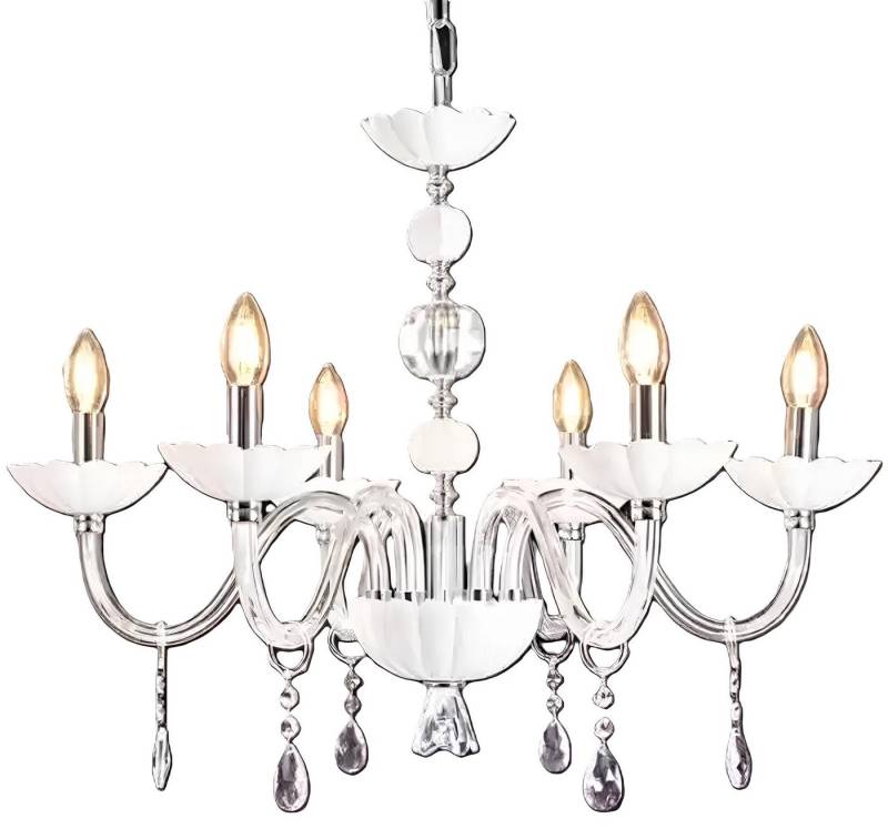 JVmoebel Kronleuchter Kristallkronleuchter Deckenleuchte Zeus Weiße Deckenleuchte Lampe, Leuchtmittel wechselbar, Made in Europa JVmoebel Kronleuchter Kristallkronleuchter Deckenleuchte Zeus Weiße Deckenleuchte Lampe, Leuchtmittel wechselbar, Made in Europa von JVmoebel