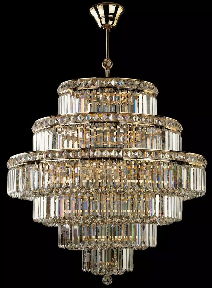 JVmoebel Kronleuchter Kristalllampe Hängeleuchte Kronleuchter Deckenleuchte Lampen 80x105, Leuchtmittel wechselbar, Made in Europa JVmoebel Kronleuchter Kristalllampe Hängeleuchte Kronleuchter Deckenleuchte Lampen 80x105, Leuchtmittel wechselbar, Made in Europa von JVmoebel
