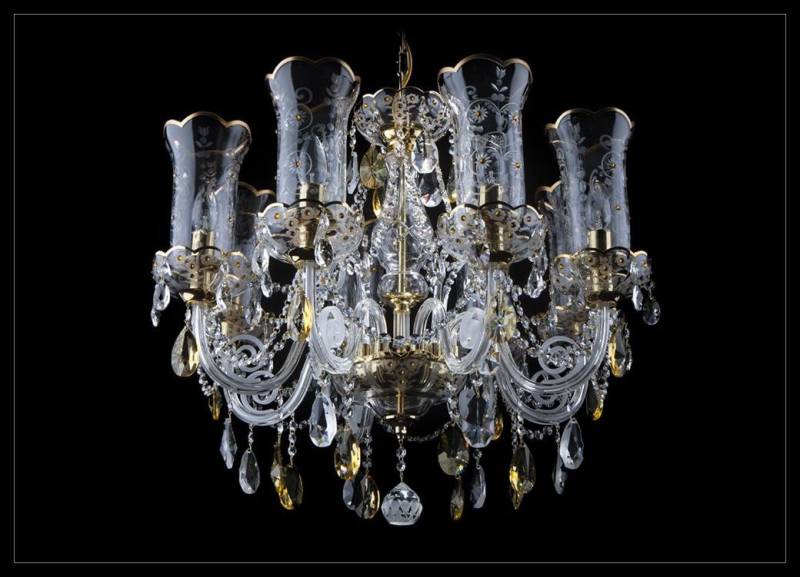 JVmoebel Kronleuchter Bohemia Designer Deckenlampe Deckenleuchte Luxus Warmweiß, Warmweiß, Made in Europa von JVmoebel