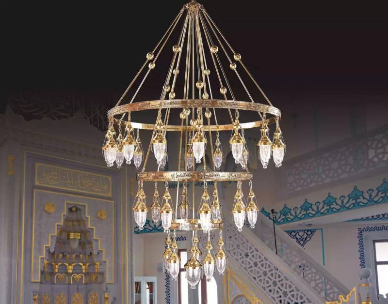 JVmoebel Kronleuchter Luxus Kronleuchter Decken Leuchte Wohnzimmer Leuchte 160x280, Leuchtmittel wechselbar, Made in Europa von JVmoebel