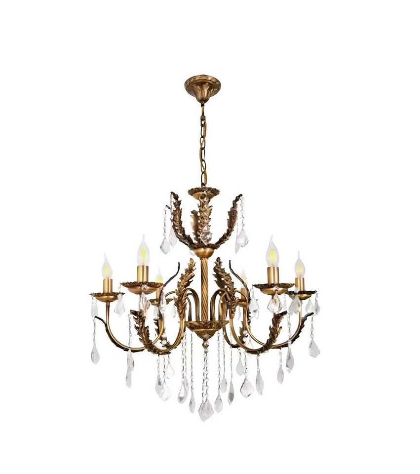 JVmoebel Kronleuchter Luxus Kronleuchter Kristalllampe Deckenleuchte Lampen 73x110, Leuchtmittel wechselbar, Made in Europa von JVmoebel