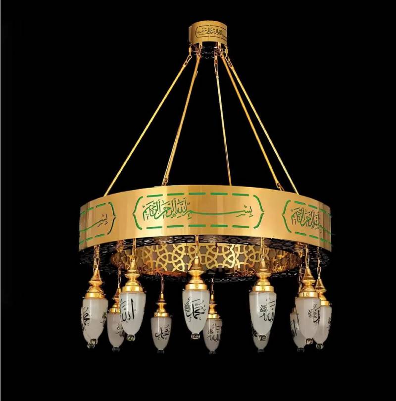 JVmoebel Kronleuchter Luxus Kronleuchter Kristalllampe Lampen Deckenleuchte 120x135, Leuchtmittel wechselbar, Made in Europa von JVmoebel