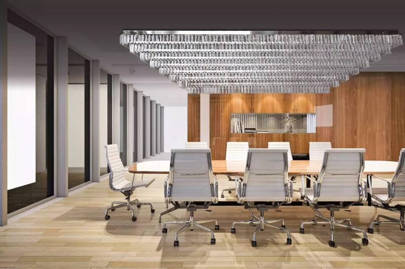 JVmoebel Kronleuchter Luxus Kronleuchter Lampe xxl Hängelampe Hängeleuchte Leuchte 100x200, Leuchtmittel wechselbar, Made in Europa von JVmoebel