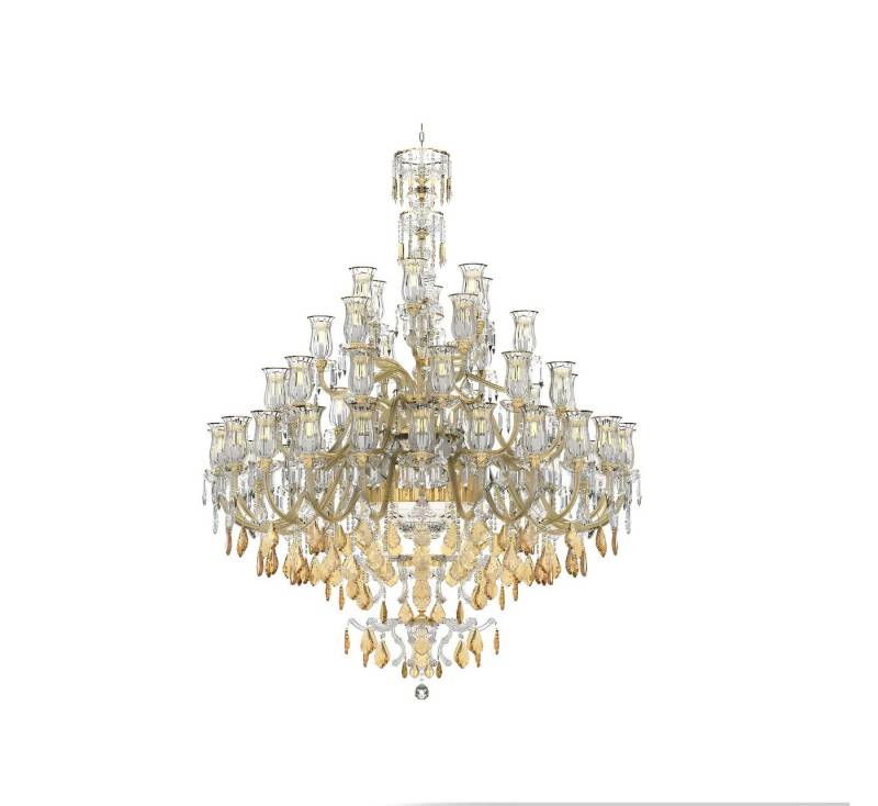 JVmoebel Kronleuchter Luxus Kronleuchter Pendelleuchte Deckenleuchte 180x220 Wohnzimmer, Keine Funktionen, Leuchtmittel wechselbar, Made in Europa von JVmoebel