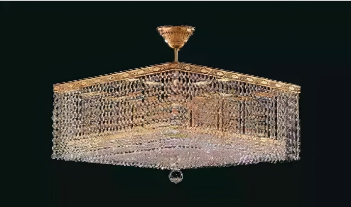 JVmoebel Kronleuchter Luxus Lüster Kronleuchter Gold Deckenleuchter Kristall Art, Keine Funktionen, Leuchtmittel wechselbar, Made in Europa JVmoebel Kronleuchter Luxus Lüster Kronleuchter Gold Deckenleuchter Kristall Art, Keine Funktionen, Leuchtmittel wechselbar, Made in Europa von JVmoebel