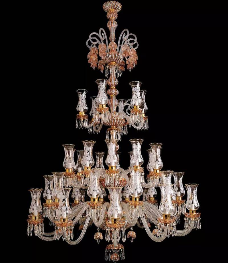 JVmoebel Kronleuchter Modern Kronleuchter Pendelleuchte im Wohnzimmer Luxus Neu, Leuchtmittel wechselbar, Made in Europa von JVmoebel
