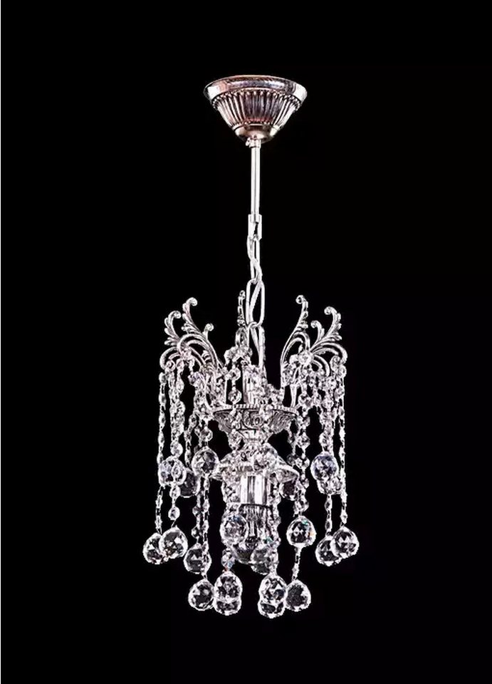 JVmoebel Kronleuchter Silber Kronleuchter Luxus Deckenlampe Lüster Kristall, Keine Funktionen, Leuchtmittel wechselbar, Made in Europa JVmoebel Kronleuchter Silber Kronleuchter Luxus Deckenlampe Lüster Kristall, Keine Funktionen, Leuchtmittel wechselbar, Made in Europa von JVmoebel
