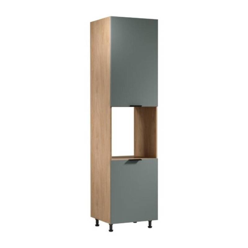 JVmoebel Hochschrank Küchenschrank Hochschrank Stauraummodul Holz Beige für Küchenzeile (1-St) Made in Europe von JVmoebel