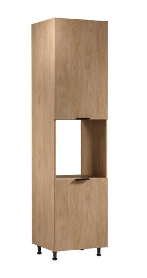 JVmoebel Hochschrank Küchenschrank Holz Beige Stauraummodul Küchenregal (1-St) Made in Europe von JVmoebel