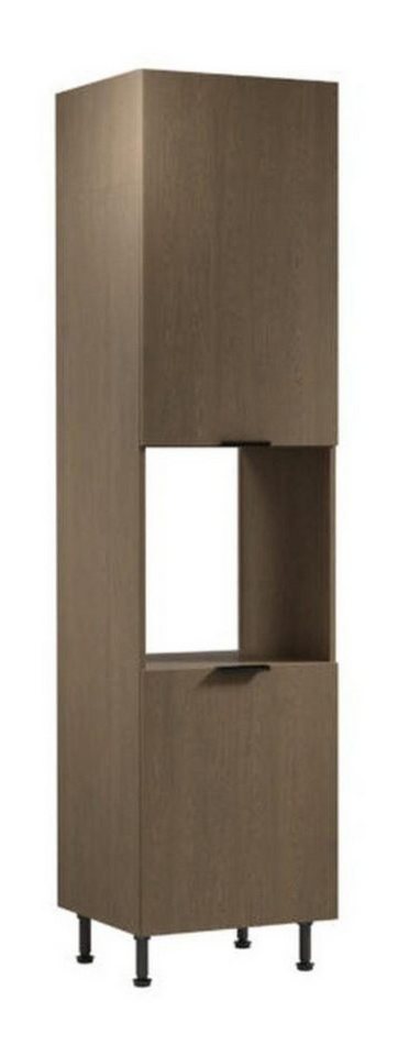 JVmoebel Hochschrank Küchenschrank Holz Braun Stauraumschrank Küchenregal Unterschrank (1-St) Made in Europe von JVmoebel