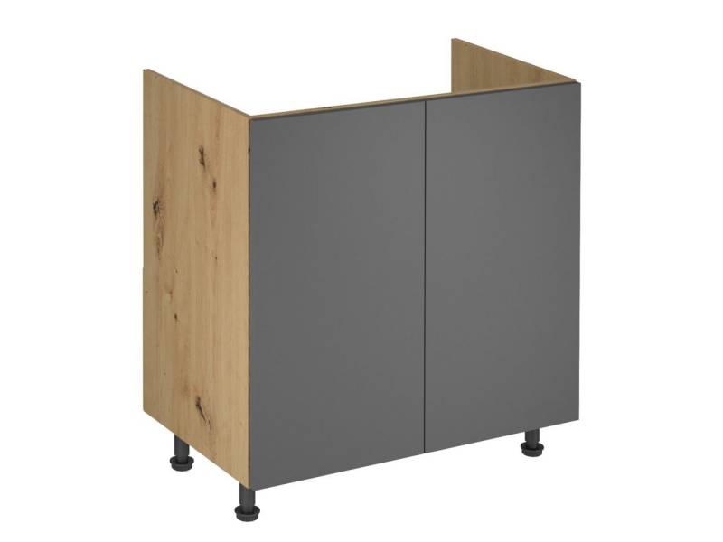 JVmoebel Unterschrank Küchenunterschrank Holz Beige - Küchenschrank Regal Unterschrank (1-St) Made in Europe von JVmoebel