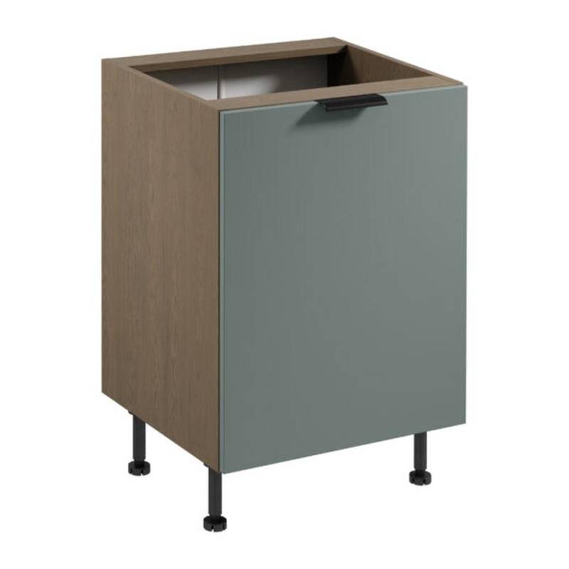JVmoebel Unterschrank Küchenunterschrank Holzschrank Braun-Grau Küchenschrank Unterschrank (1-St) Made in Europe von JVmoebel