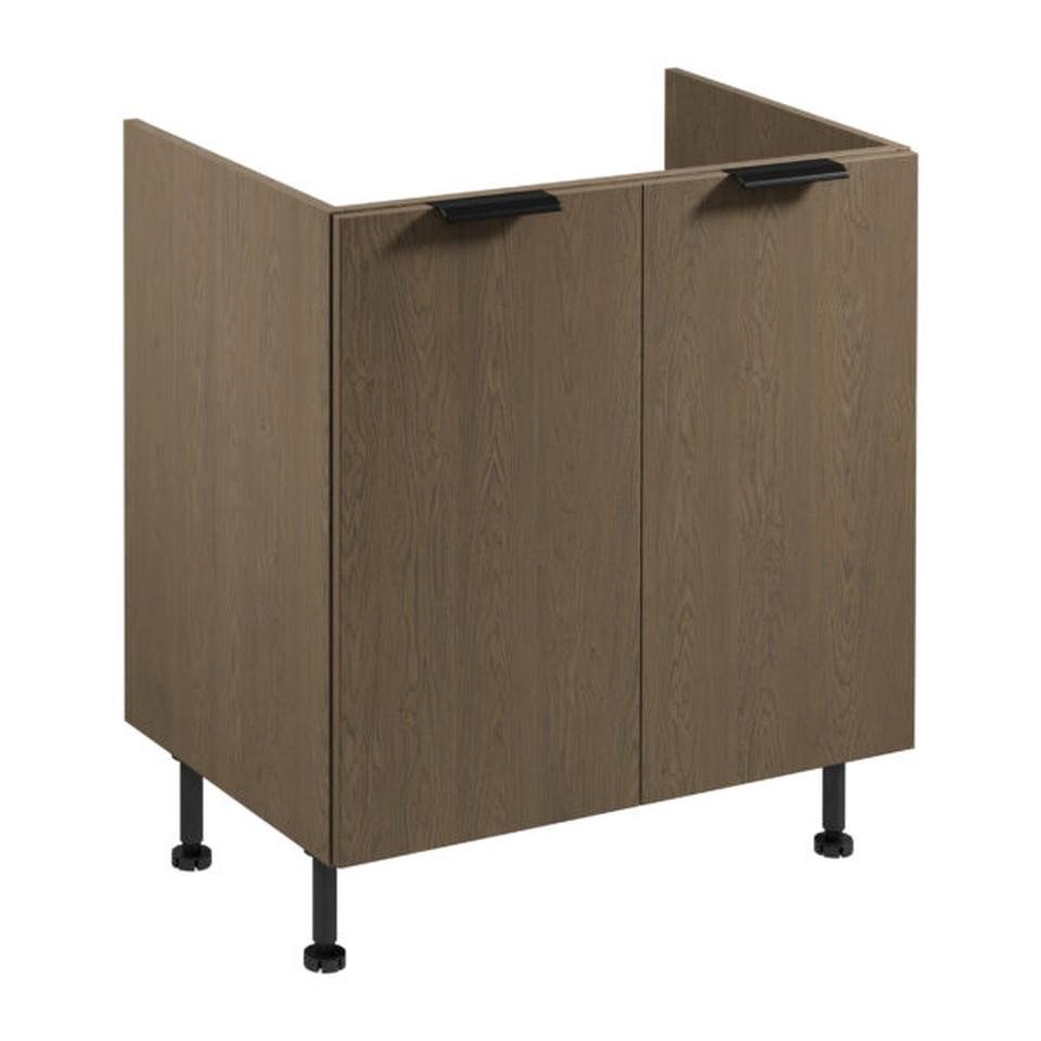 JVmoebel Unterschrank Spülenschrank Korpus Holz Braun für Spüle Küchenschrank Unterschrank (1-St) Made in Europe JVmoebel Unterschrank Spülenschrank Korpus Holz Braun für Spüle Küchenschrank Unterschrank (1-St) Made in Europe von JVmoebel