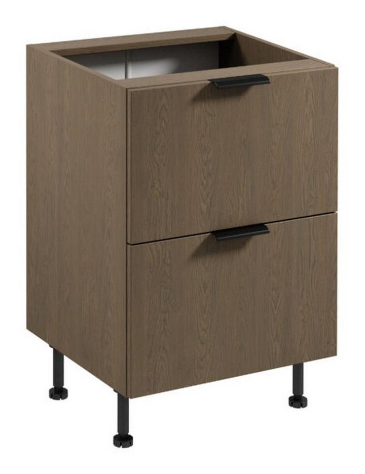 JVmoebel Unterschrank Unterschrank Küchenschrank Holzschrank Schubladenschrank Braun (1-St) Made in Europe von JVmoebel