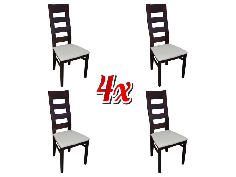 JVmoebel Küchenstuhl Esszimmerstuhl-Set 4x Sessel Stoff Polster Holz Braun, Made in Europa JVmoebel Küchenstuhl Esszimmerstuhl-Set 4x Sessel Stoff Polster Holz Braun, Made in Europa von JVmoebel