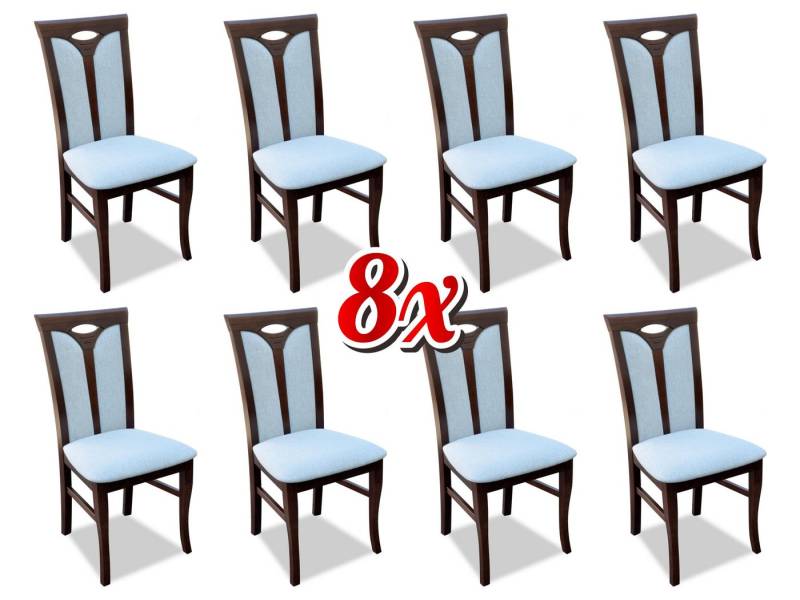 JVmoebel Küchenstuhl Gastro Esszimmer Stuhl Set aus Textil und Holz für Komfort, Made in Europa JVmoebel Küchenstuhl Gastro Esszimmer Stuhl Set aus Textil und Holz für Komfort, Made in Europa von JVmoebel