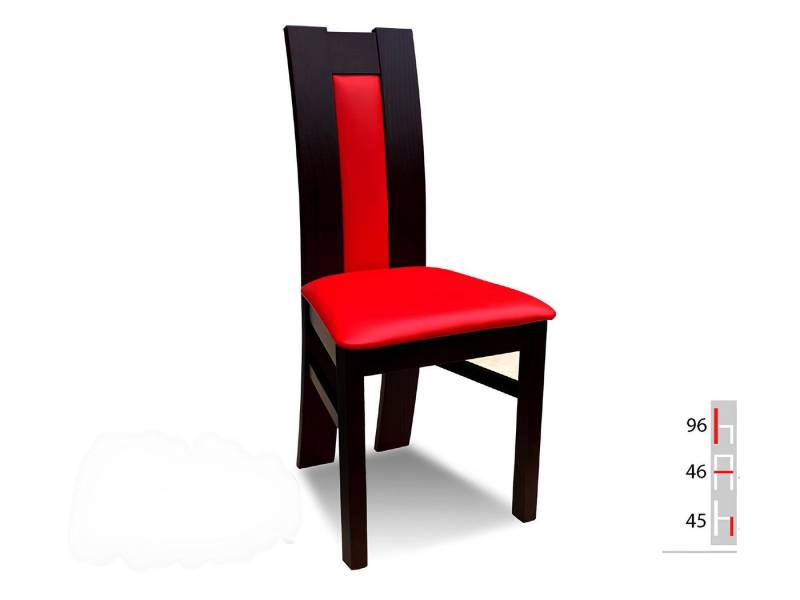 JVmoebel Küchenstuhl MASSIVHOLZ STUHL ESSZIMMERSTUHL DESIGNER LEDER STUHL STÜHLE, Made in Europa von JVmoebel