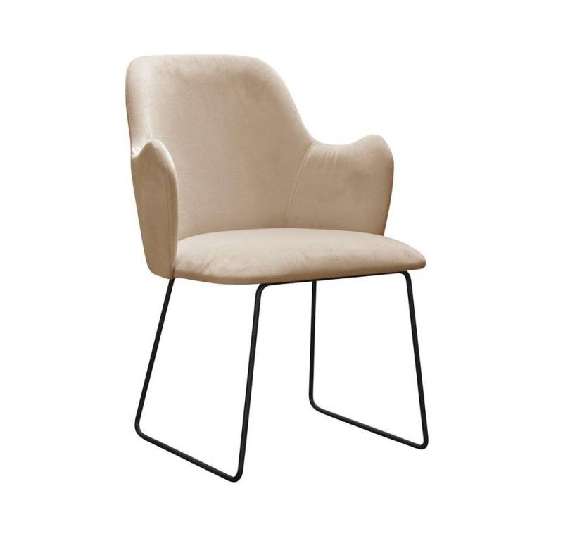 JVmoebel Küchenstuhl Sessel 4x Lounge Sessel Stuhl Wohnzimmer Restaurant Club, Made in Europa von JVmoebel