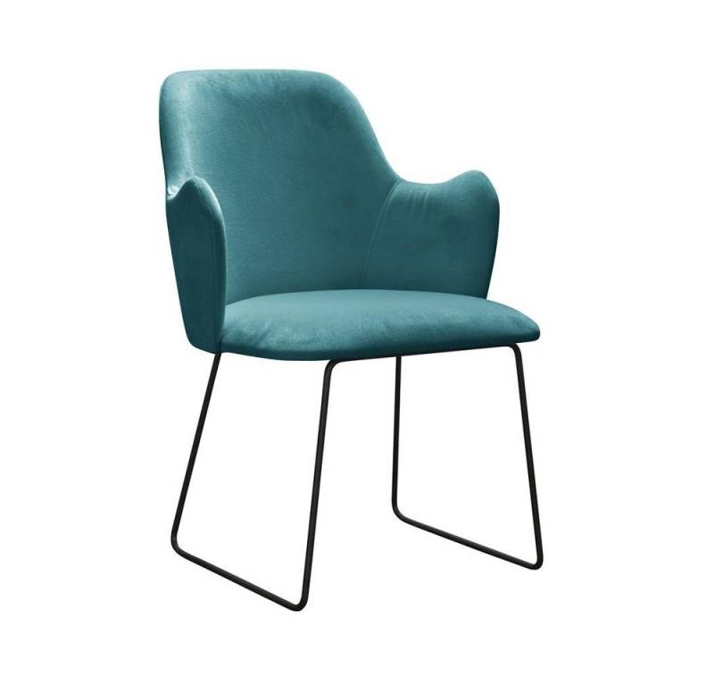 JVmoebel Küchenstuhl Sessel 4x Lounge Sessel Stuhl Wohnzimmer Restaurant Club, Made in Europa von JVmoebel