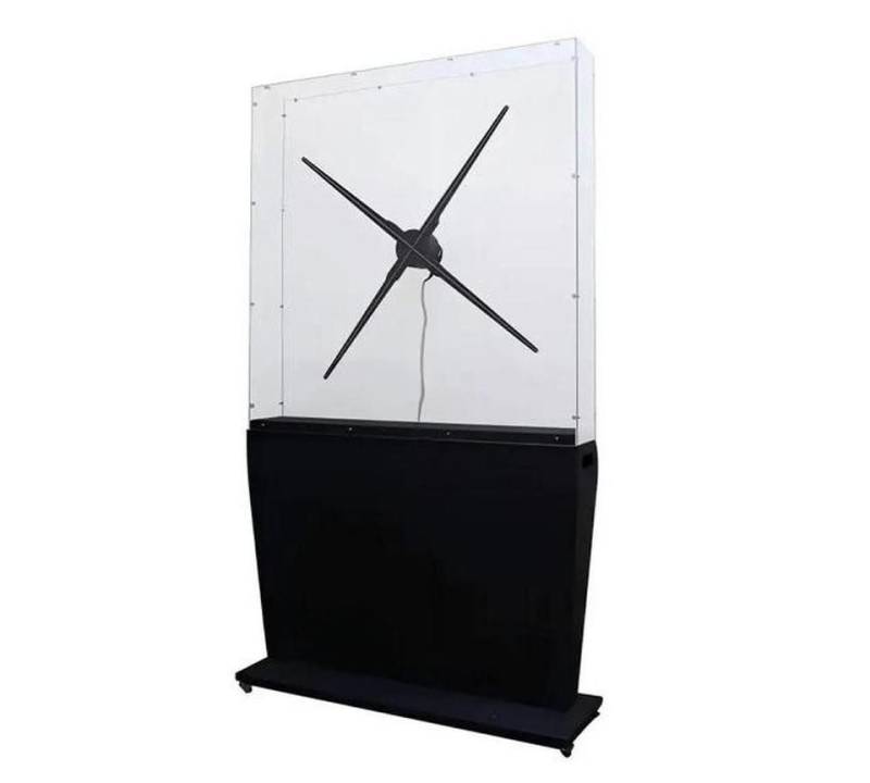 JVmoebel LED Nachtlicht Holografischer Projektor 3D Figur Stand Schwarz für Werbung & Events, Made in Europe von JVmoebel
