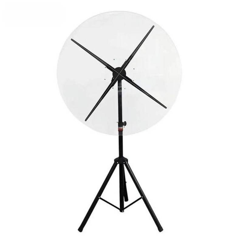 JVmoebel LED Nachtlicht Hologramm-Lüfter 3D Display Fan Schwarz mit Transparentem Cover, Made in Europe JVmoebel LED Nachtlicht Hologramm-Lüfter 3D Display Fan Schwarz mit Transparentem Cover, Made in Europe von JVmoebel