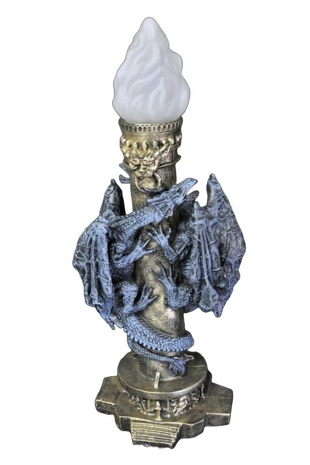 JVmoebel LED Nachttischlampe Design Gothik Stehleuchte Lampe Stand Leuchte Drachen Lampen, Made in Europa von JVmoebel